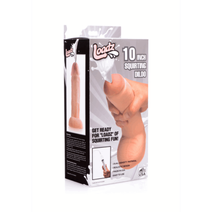 Realistische Dual Density Squirting Dildo - 10 / 25,5 cm - Afbeelding 2