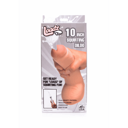 Realistische Dual Density Squirting Dildo - 10 / 25,5 cm - Afbeelding 4
