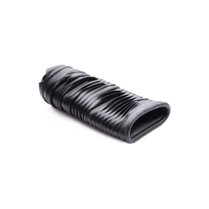 Lightning Stroke - Siliconen Stroker met Vibrerende Bullet - Afbeelding 4