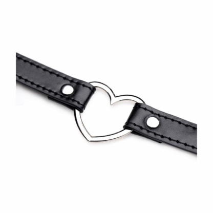 Donkere Hart - Chrome Heart Zwarte Choker - Afbeelding 6