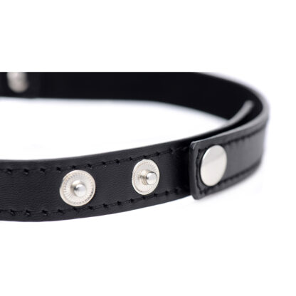 Donkere Hart - Chrome Heart Zwarte Choker - Afbeelding 7