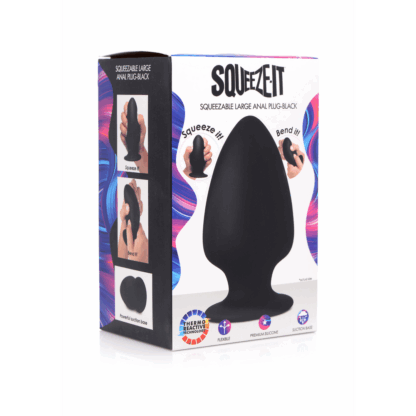 Knijpbare Anale Plug - Groot - Afbeelding 2