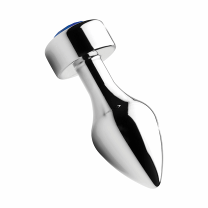 Blauwe Edelsteen - Verzwaarde Aluminium Plug - Medium - Afbeelding 4