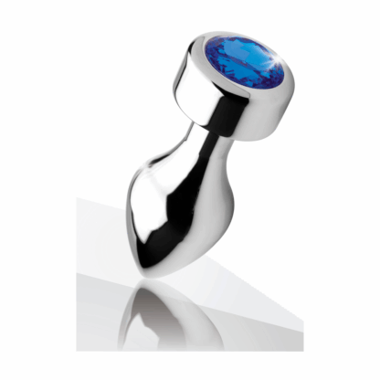 Blauwe Edelsteen - Verzwaarde Aluminium Plug - Medium - Afbeelding 5