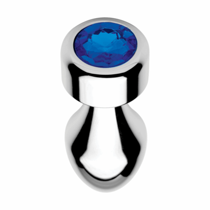 Blauwe Edesteen - Gewichte Basis Aluminium Plug - Klein - Afbeelding 3