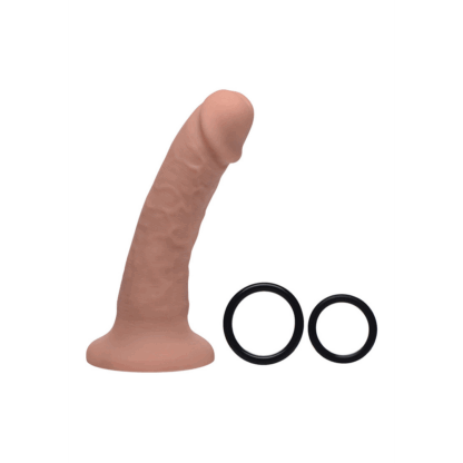 Seducer - Siliconen Dildo met Harness - 7 / 18 cm - Afbeelding 5
