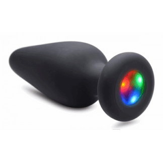 Siliconen Lichtgevende Butt Plug - Klein