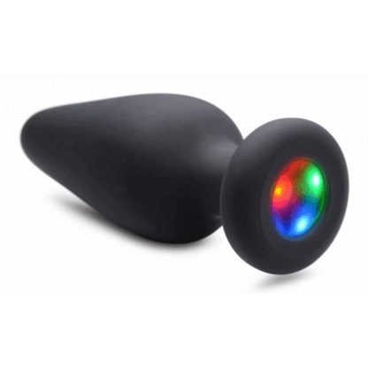 Siliconen Lichtgevende Butt Plug - Klein - Afbeelding 4