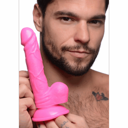 POP - Dildo met Ballen - 6.5 / 16.5 cm - Afbeelding 7