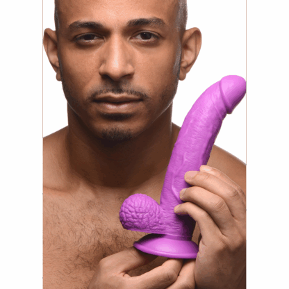 POP - Dildo met Ballen - 7.5 / 19 cm - Afbeelding 7