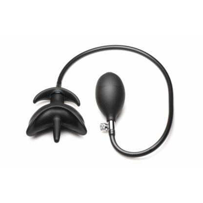 Bad Buoy Anchor - Opblaasbare Siliconen Anale Plug - Zwart - Afbeelding 4