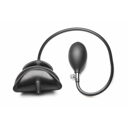 Bad Buoy Anchor - Opblaasbare Siliconen Anale Plug - Zwart - Afbeelding 5