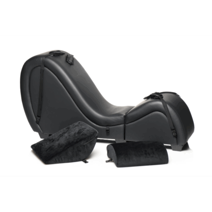 Kinky Sex Chaise met Love Pillows - Zwart - Afbeelding 5