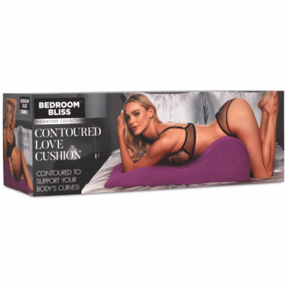 Gecontourde Love Cushion - Paars - Afbeelding 3