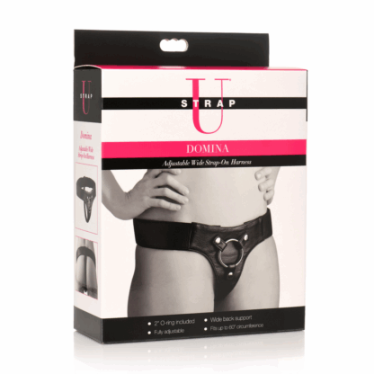 Domina - Brede Riem Strap-On Harnas - Afbeelding 2