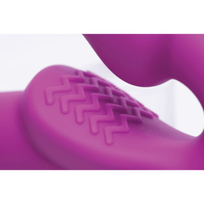 Evoke Vibrerende Strapless Siliconen Strap On Dildo - Afbeelding 6