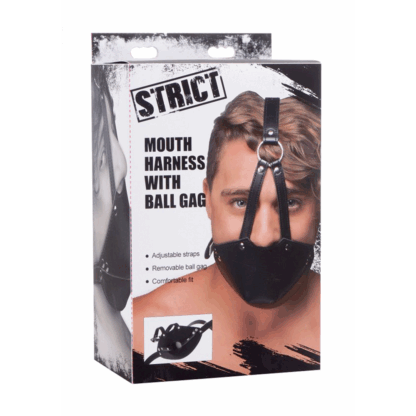 Mondharnas met Ball Gag - Afbeelding 2