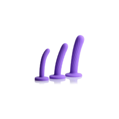 Tri-Play - 3-delige Siliconen Dildo Set - Afbeelding 6