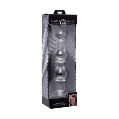 Mammoth - Glazen Dildo met 3 Bulten - Afbeelding 2