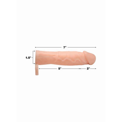 Silicone Penis Sleeve - 2 / 5 cm - Afbeelding 4