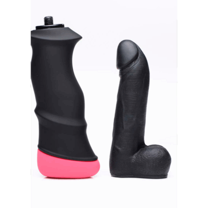 Mega Pounder Hand Held Thrusting Dildo - Afbeelding 5