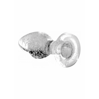 Glow-In-The-Dark - Glazen Buttplug - Klein - Afbeelding 3