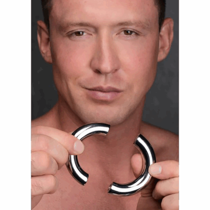 Mega Magnetize - RVS Magnetische Cockring - 2 / 4,4 cm - Afbeelding 4