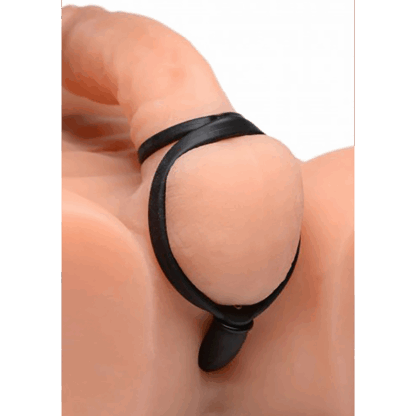 Opblaasbare Silicone Anale Plug + Cock- en Ballring - Afbeelding 5