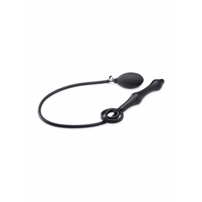 Opblaasbare Silicone Anale Plug + Cock- en Ballring - Afbeelding 7