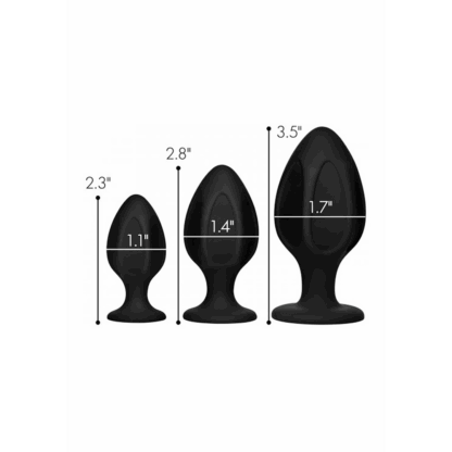 Triple Juicers - Silicone Anale Trainer Set - Afbeelding 6