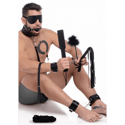 Deluxe 10-delige bondage set - Afbeelding 4