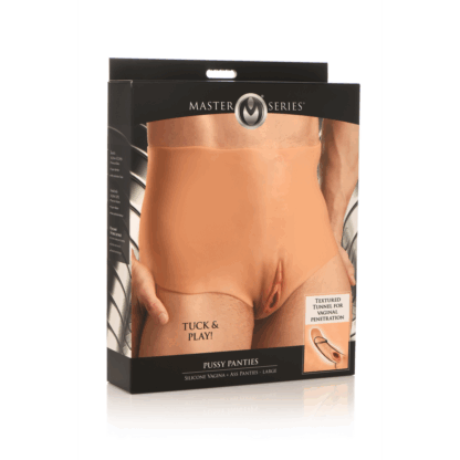 Pussy Panties - Siliconen Vagina en Ass Panties - L - Afbeelding 2