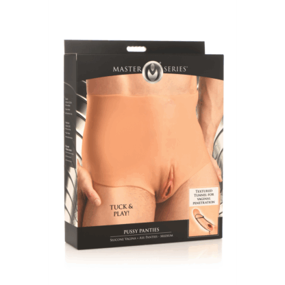 Pussy Panties - Silicone Vagina en Ass Panties - M - Afbeelding 2