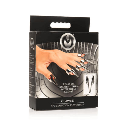 Clawed - Sensation Play Ringen - 5 Stuks - Afbeelding 2
