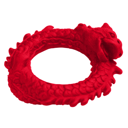 Rise of the Dragon - Siliconen Cockring - Rood - Afbeelding 5