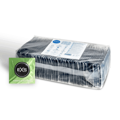 EXS 3 in 1 - Geribbeld, Gevuld en Uitgebreid - Condoms - 100 Stuks - Afbeelding 2