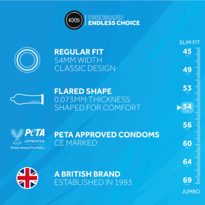 EXS Regular - Condoms - 144 Stukken - Afbeelding 3