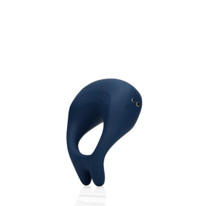 Puntige Vibrerende Cockring - Baltisch Blauw - Afbeelding 5