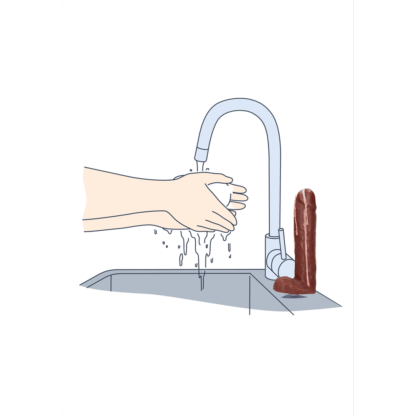 Dicky Soap met Balls en Cum - Afbeelding 4