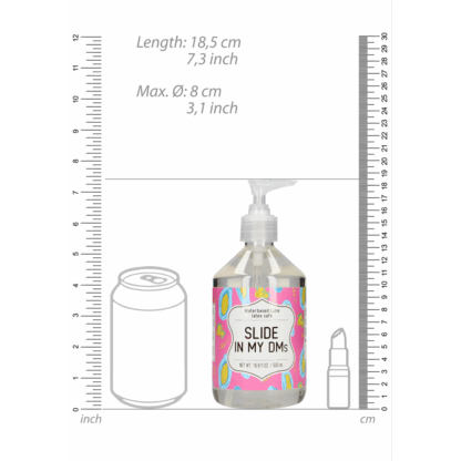 Slide In My DMs - Waterbased Lubricant - 17 fl oz / 500 ml - Afbeelding 4