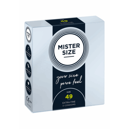 Pure Feel - Condoms 49 mm - 3 Pack - Afbeelding 3