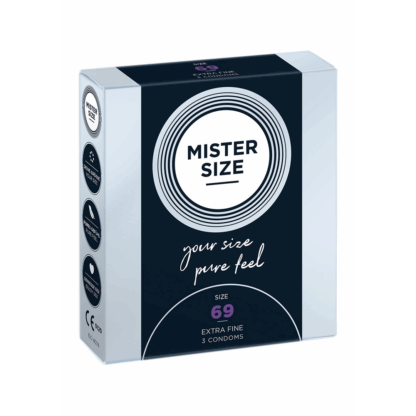 Pure Feel - Condoms 69 mm - 3 Pack - Afbeelding 3