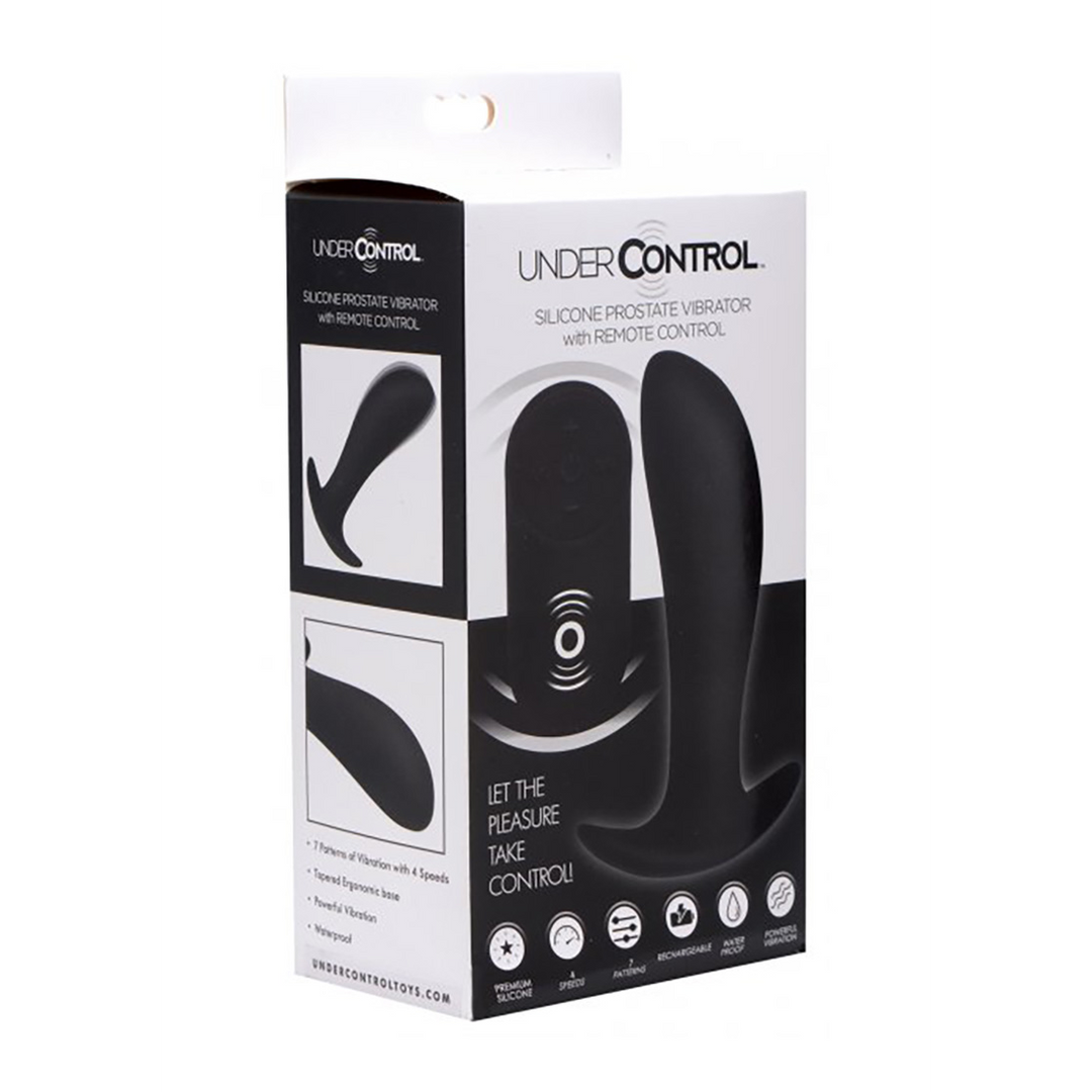 Siliconen Prostaat Vibrator met Afstandsbediening - Afbeelding 2