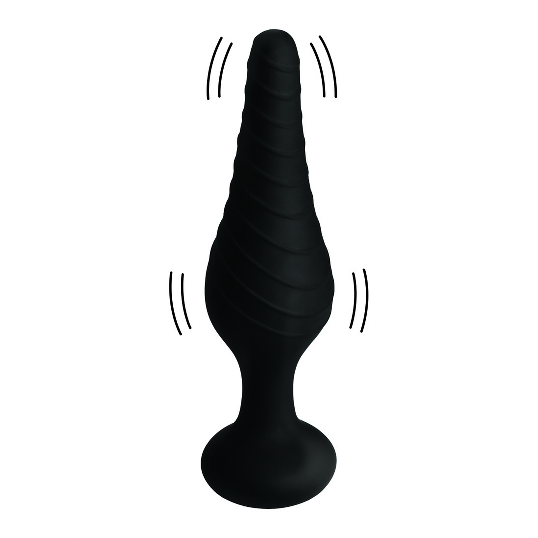 Siliconen Vibrerende Anale Plug met Afstandsbediening - Afbeelding 6