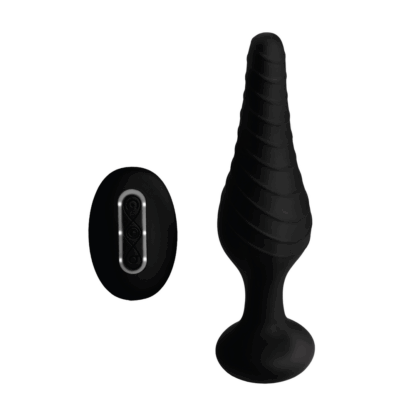 Siliconen Vibrerende Anale Plug met Afstandsbediening - Afbeelding 7