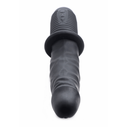 Power Pounder - Vibrerende en Duwende Silicone Dildo - Afbeelding 3