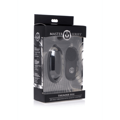 Thunder Egg - Silicone Vibrator met Afstandsbediening - Afbeelding 2