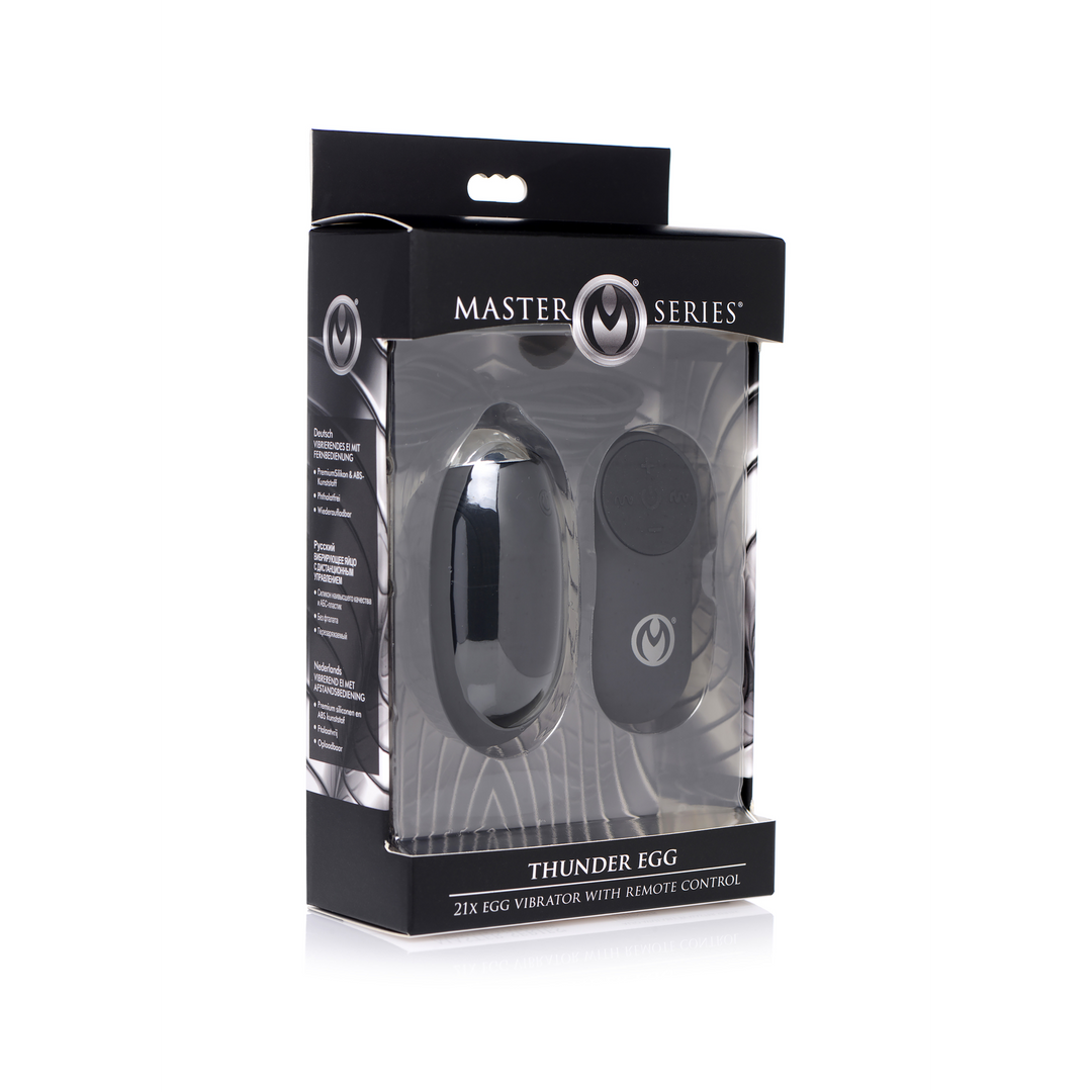 Thunder Egg - Silicone Vibrator met Afstandsbediening - Afbeelding 2