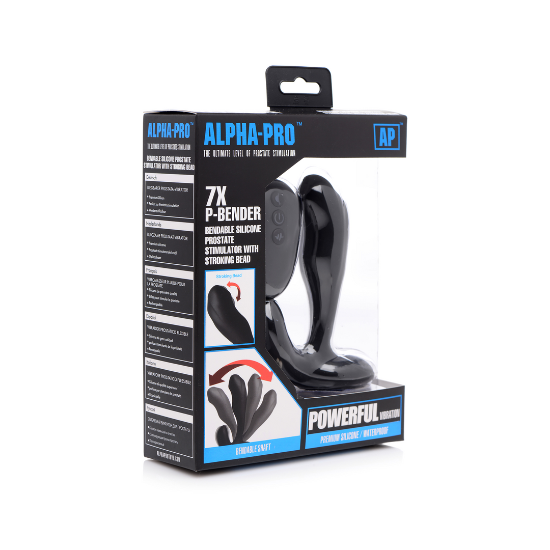 P-Bender - 7 Speed Buigbare Prostaat Stimulator - Afbeelding 2