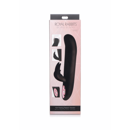 Royal Rabbits Bling Bunny - Flexibele Konijnen Vibrator - Afbeelding 3